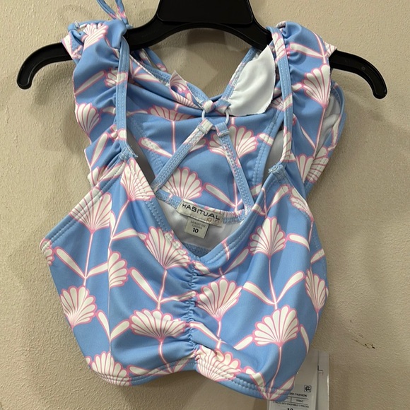 Habitual Other - Habitual Blue and Pink Floral Bikini Swim two pieces Girls Swim Size:10